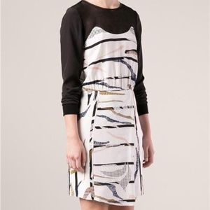 TIBI SILK SLEEVELESS DRESS SIZE 4 $385